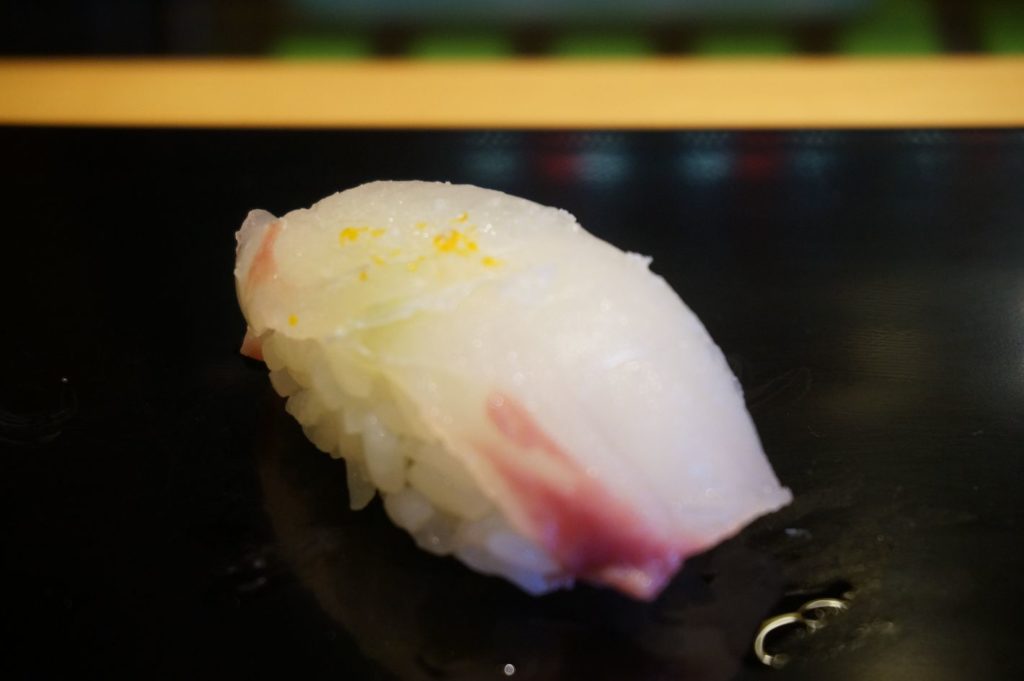 平目の寿司